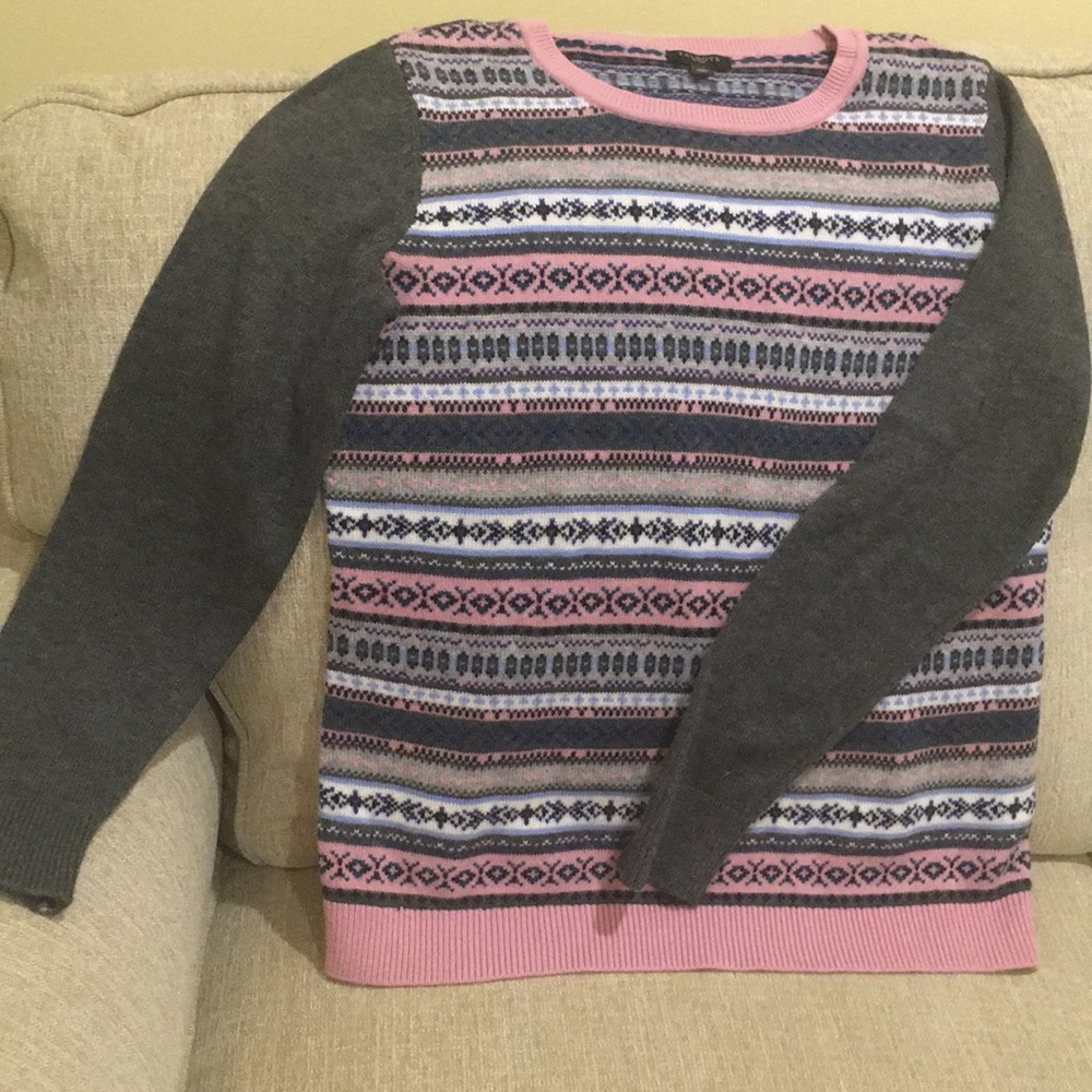Talbots Super Soft Fair Isle Sweater